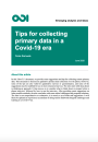 Tips for collecting primary data in a Covid-19 era